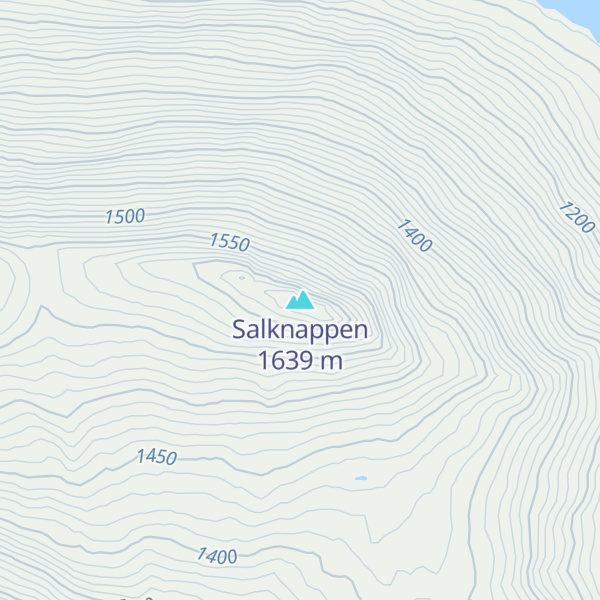 Map of Salknappen
