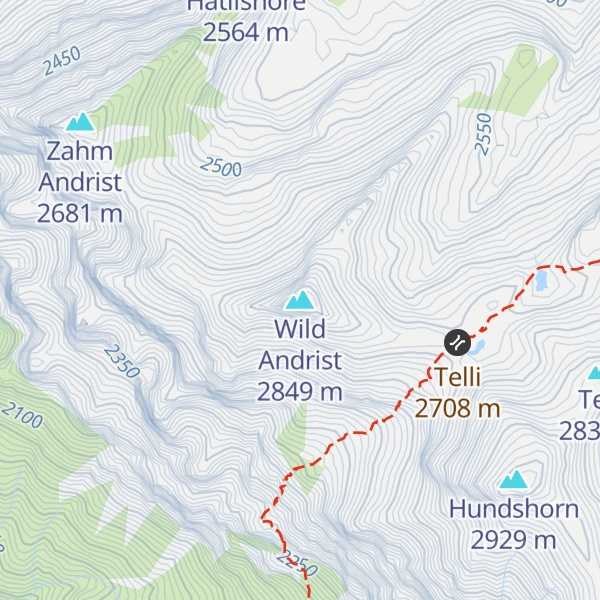 Map of Wild Andrist