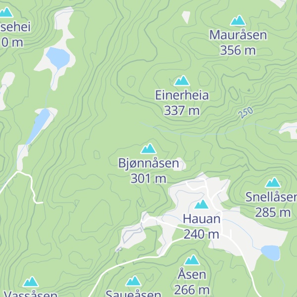 Map of Bjønnåsen