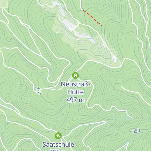 Map of Neustraß-Hütte