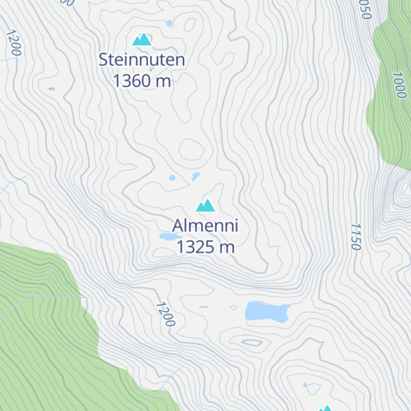 Map of Almenni