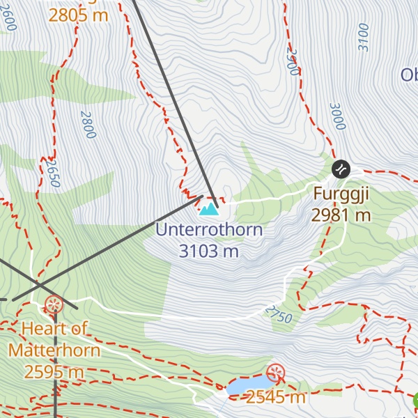 Map of Unterrothorn