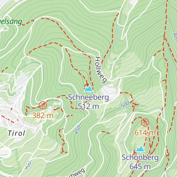 Map of Schneeberg