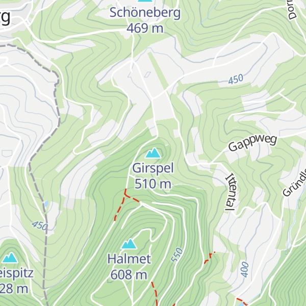 Map of Girspel