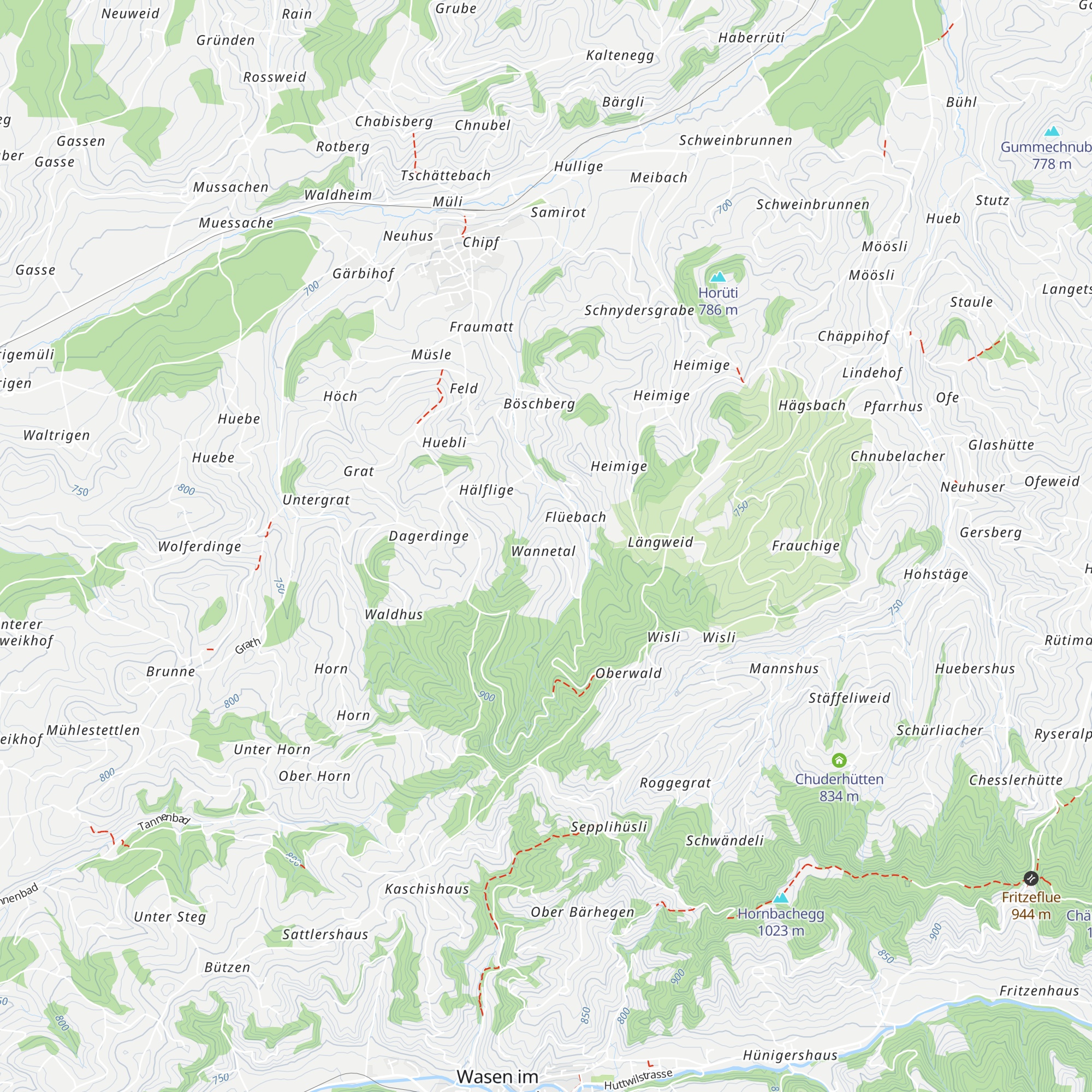 Wannetal map