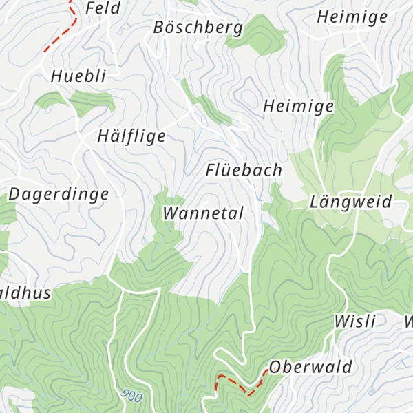 Map of Wannetal