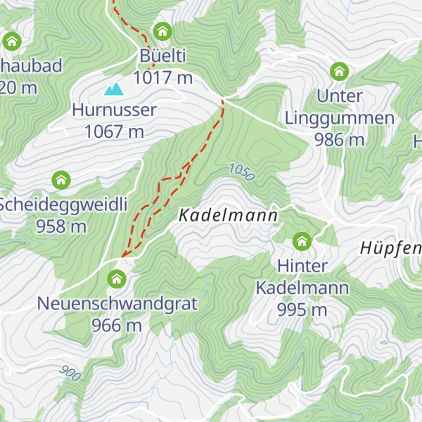 Map of Kadelmann