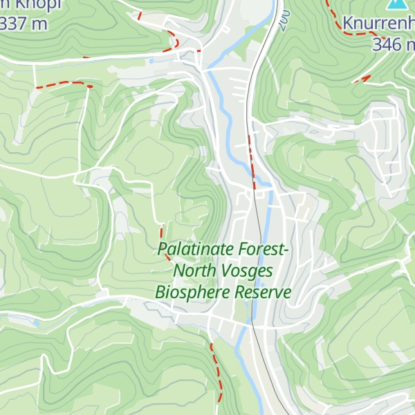 Map of Kirchberg