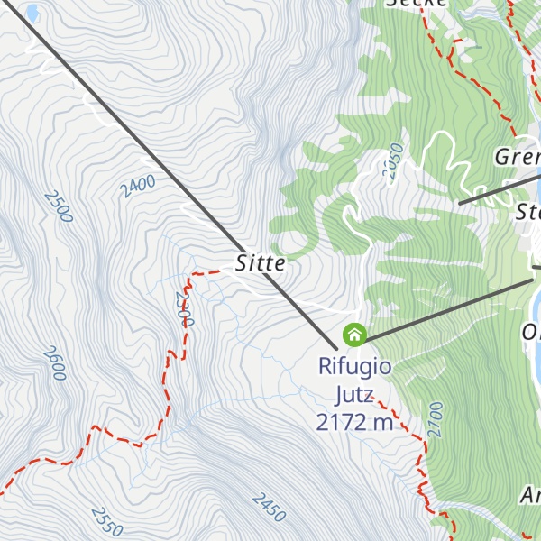 Map of Ristoro Sitten
