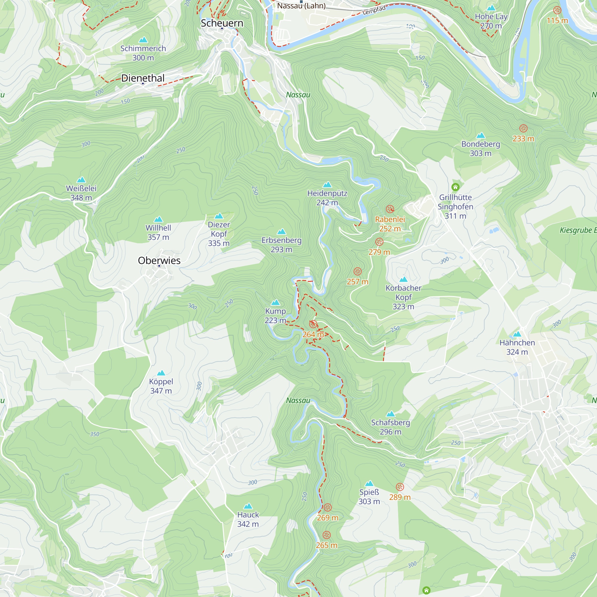 Schutzhütte Hollesser Steg map
