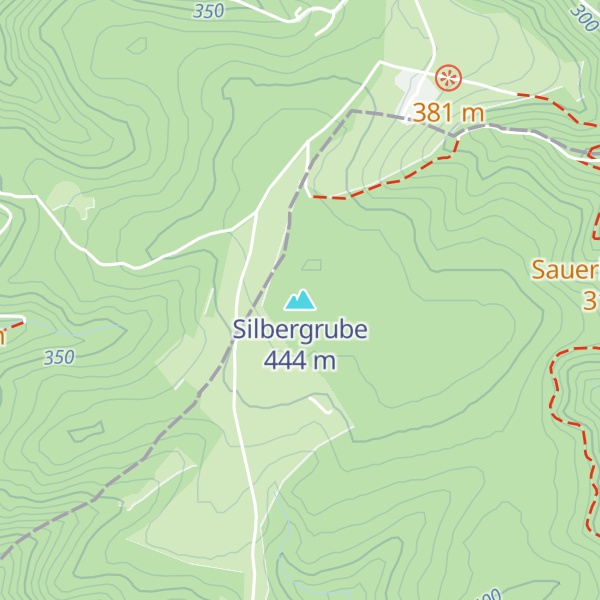 Map of Silbergrube