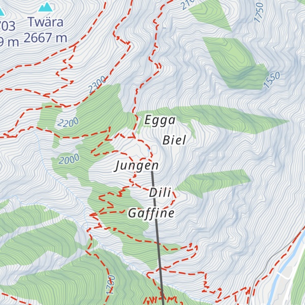 Map of Restaurant Jungeralp