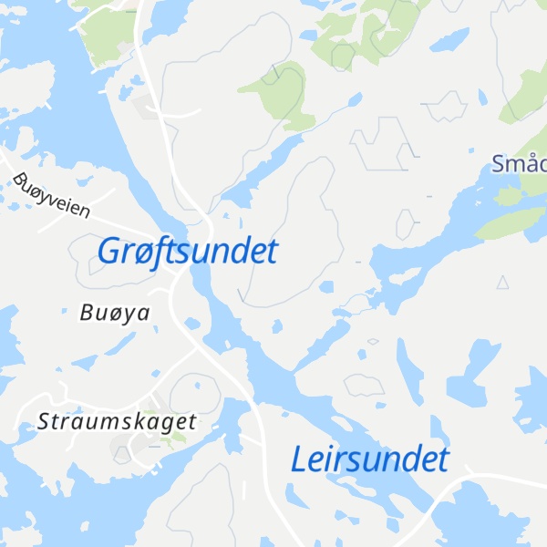 Map of Steinsøynesberget