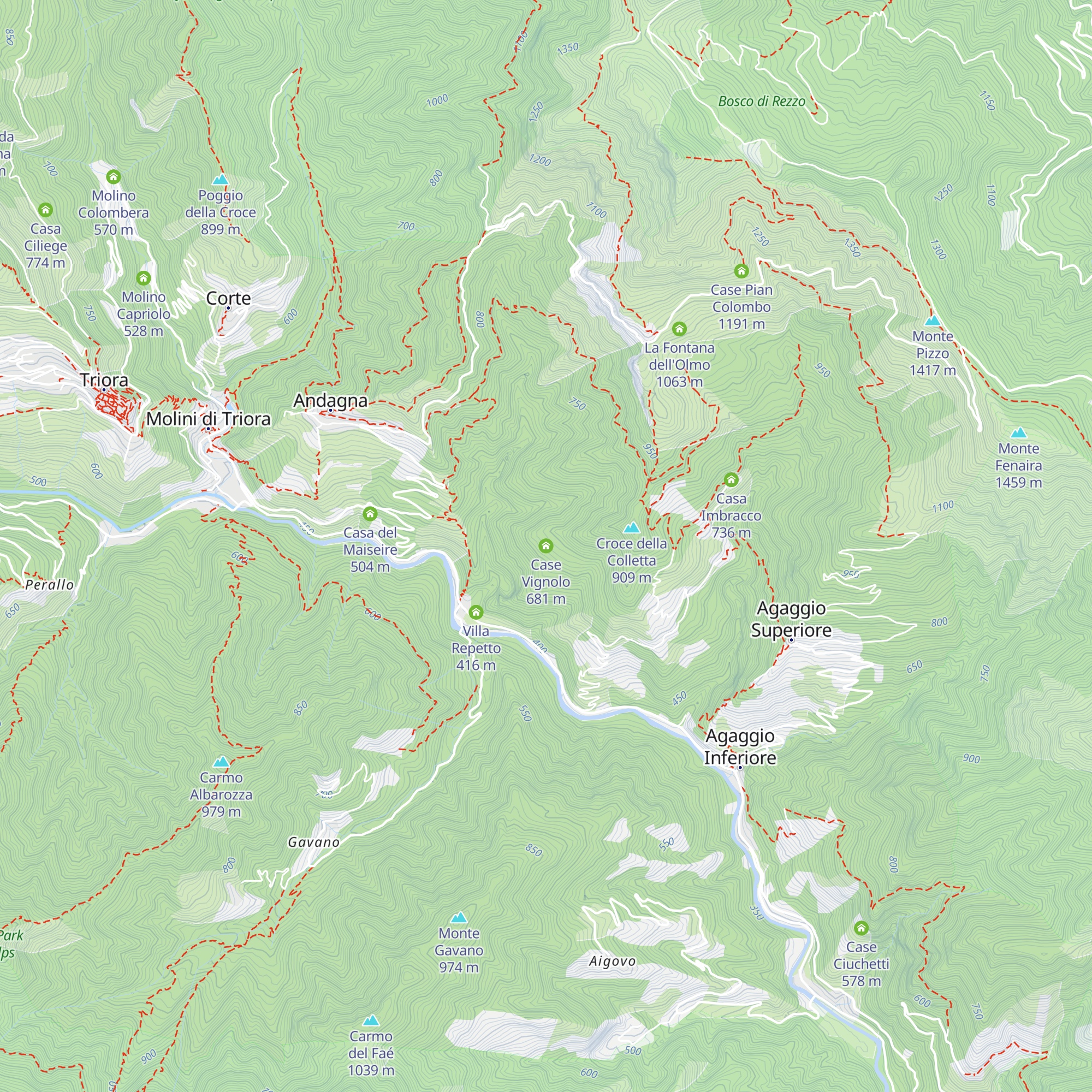 Case Vignolo map