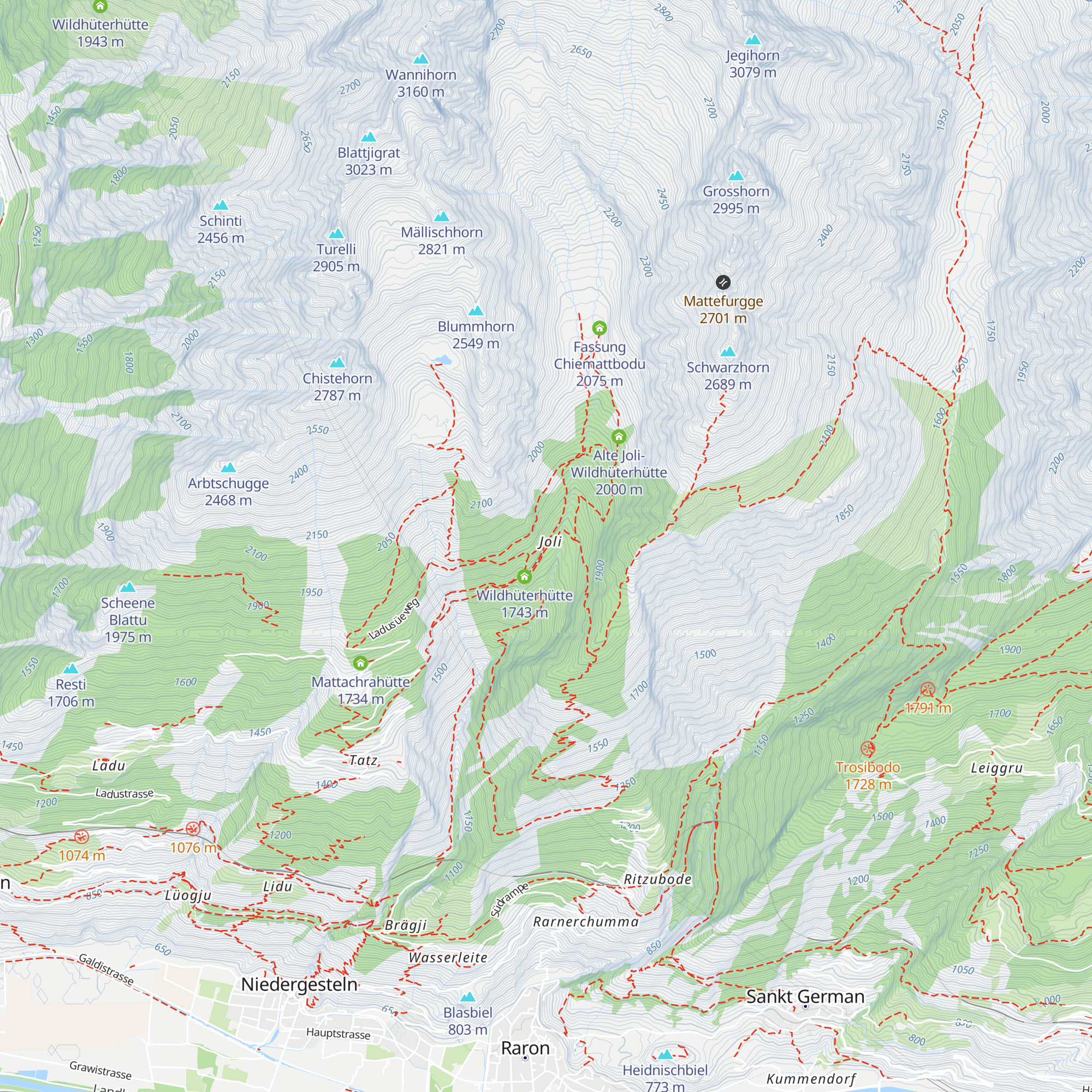 Jolistall map