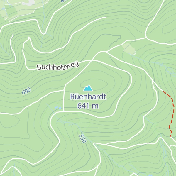 Map of Rüenhardt