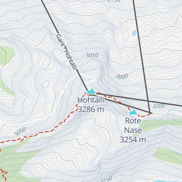 Map of Hohtälli