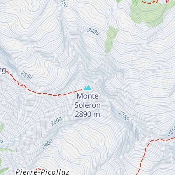 Map of Monte Soleron