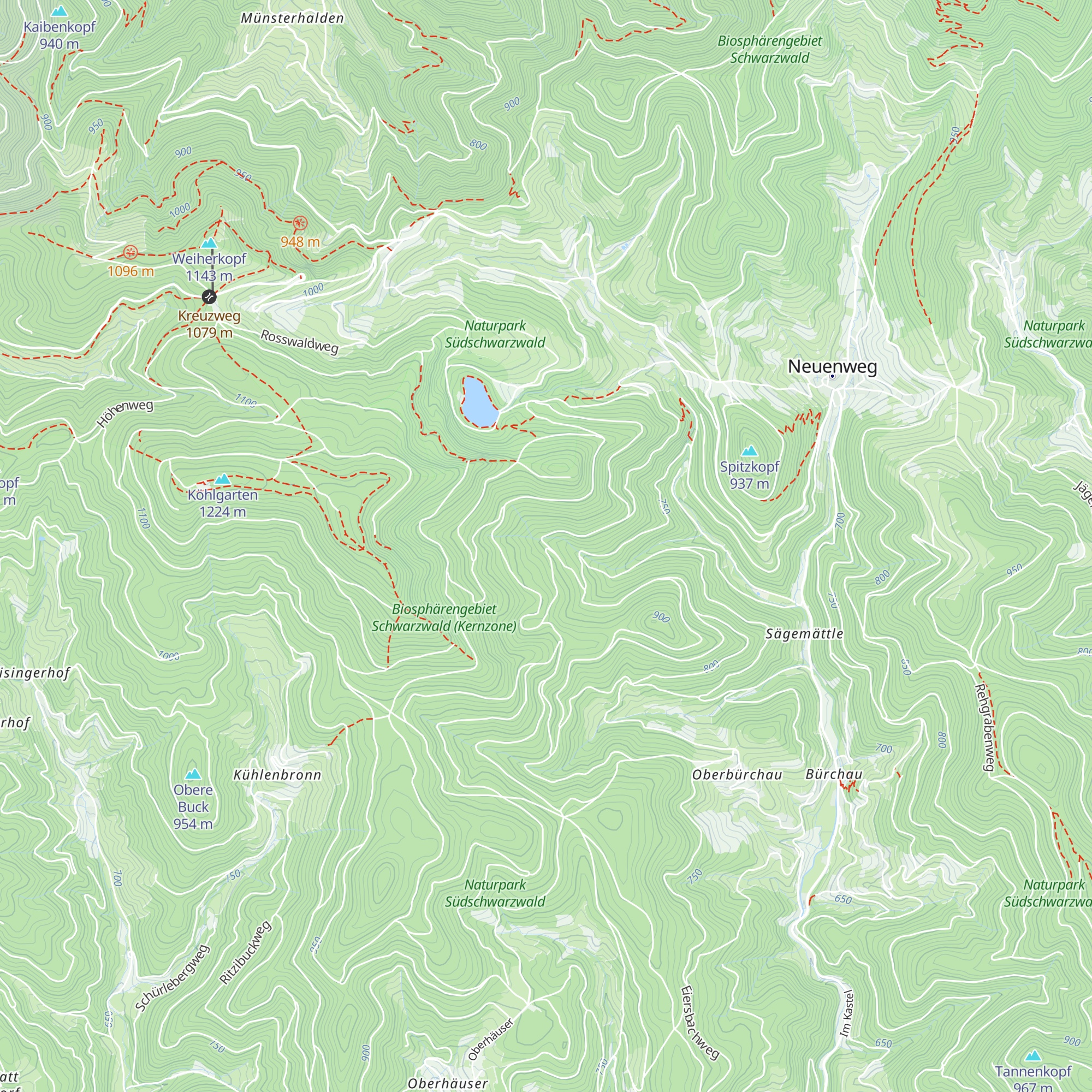 Mättlehütte map