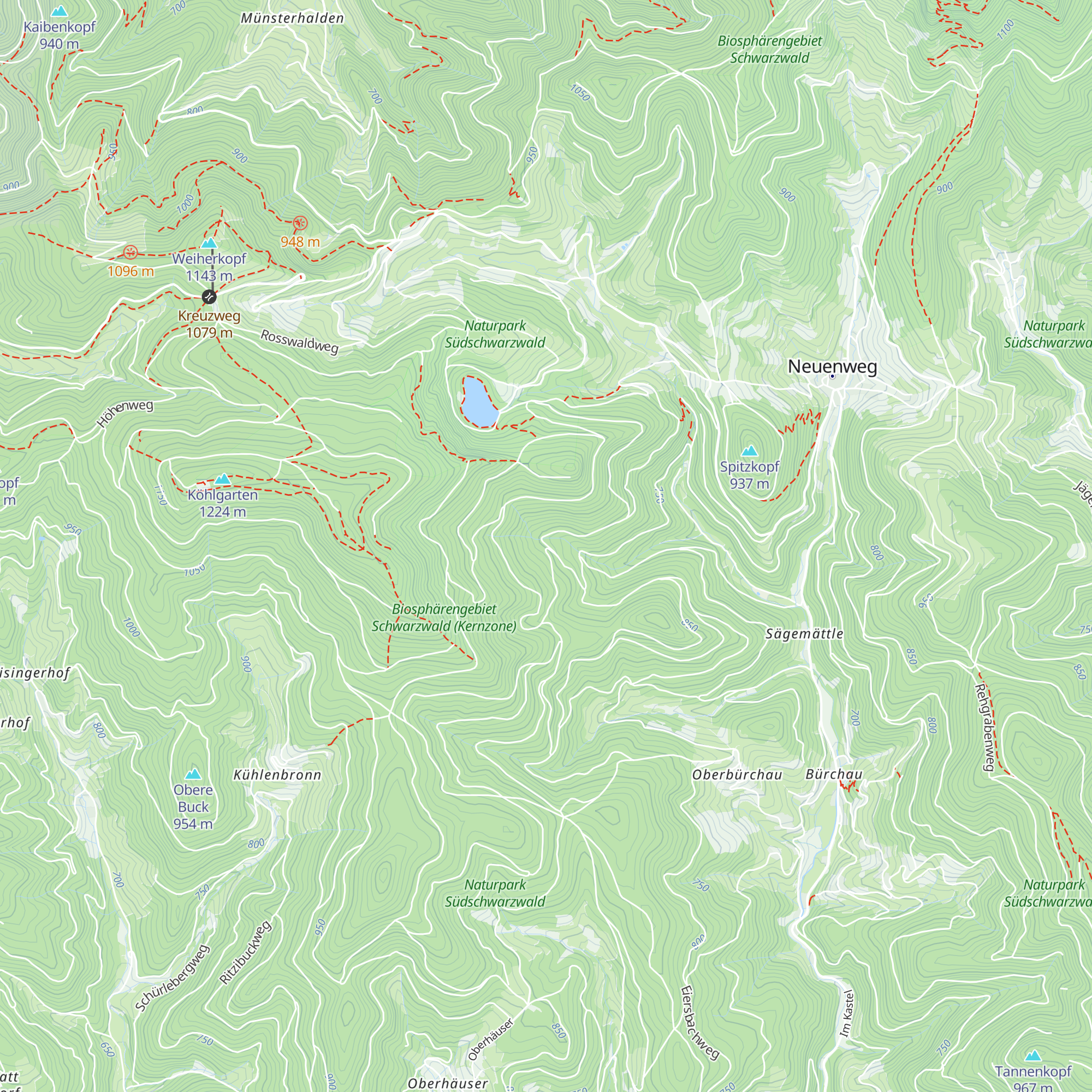 Mättlehütte map