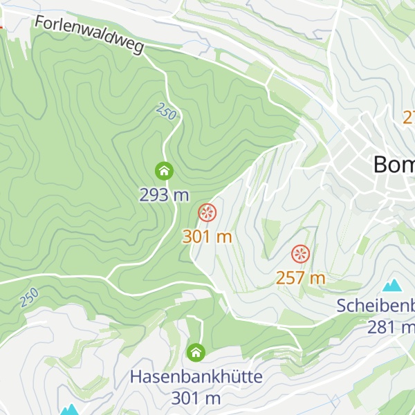 Map of Rammersberghütte