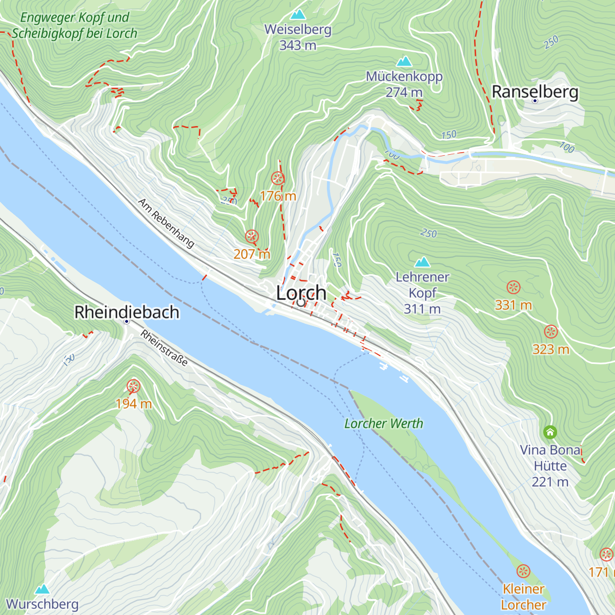 Tourist Information map