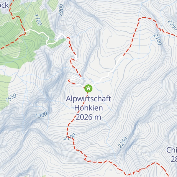 Map of Alpwirtschaft Hohkien