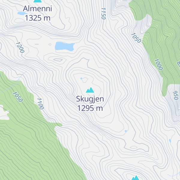 Map of Skugjen