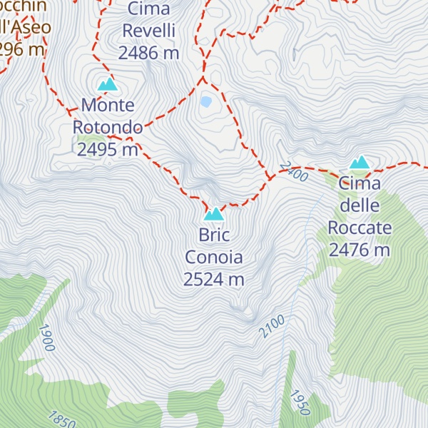 Map of Bric Conoia