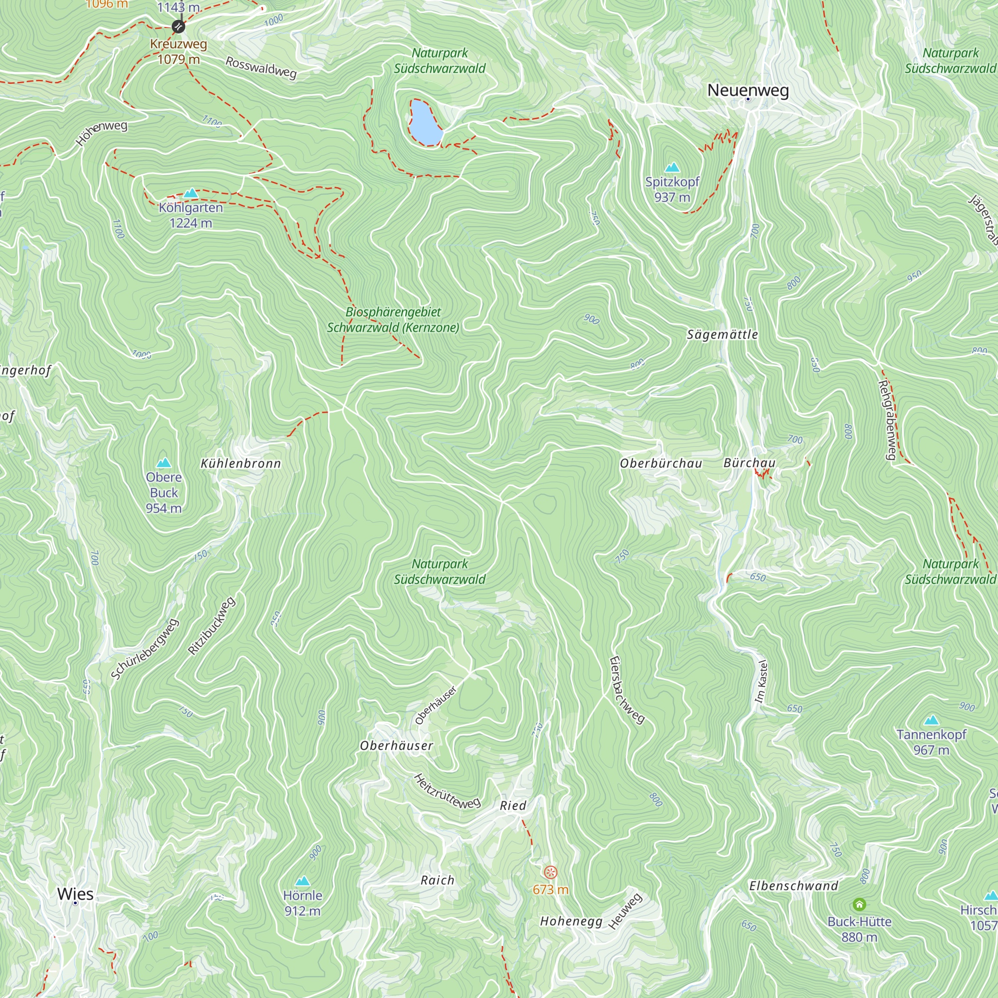 Schutzhütte Grube map