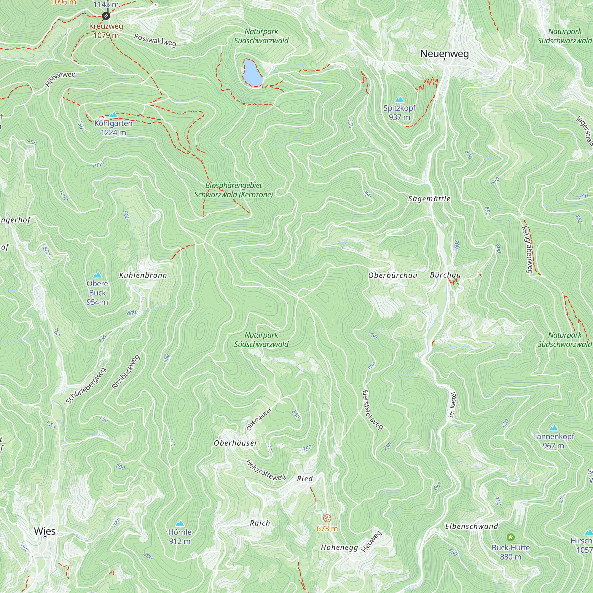 Schutzhütte Grube map
