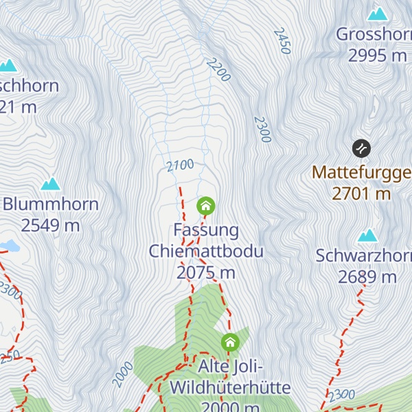 Map of Fassung Chiemattbodu