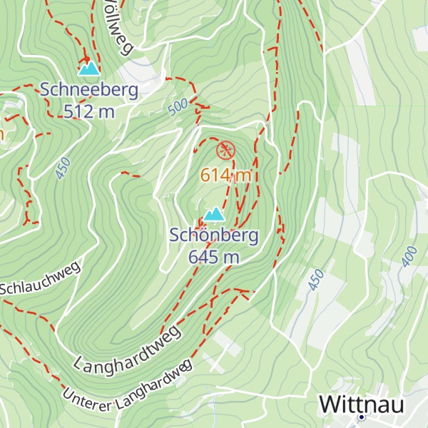 Map of Schönberg
