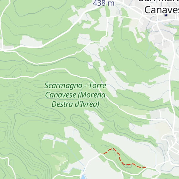 Map of Monte Riolo