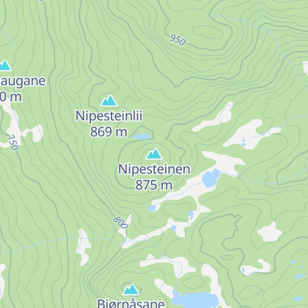 Map of Nipesteinen
