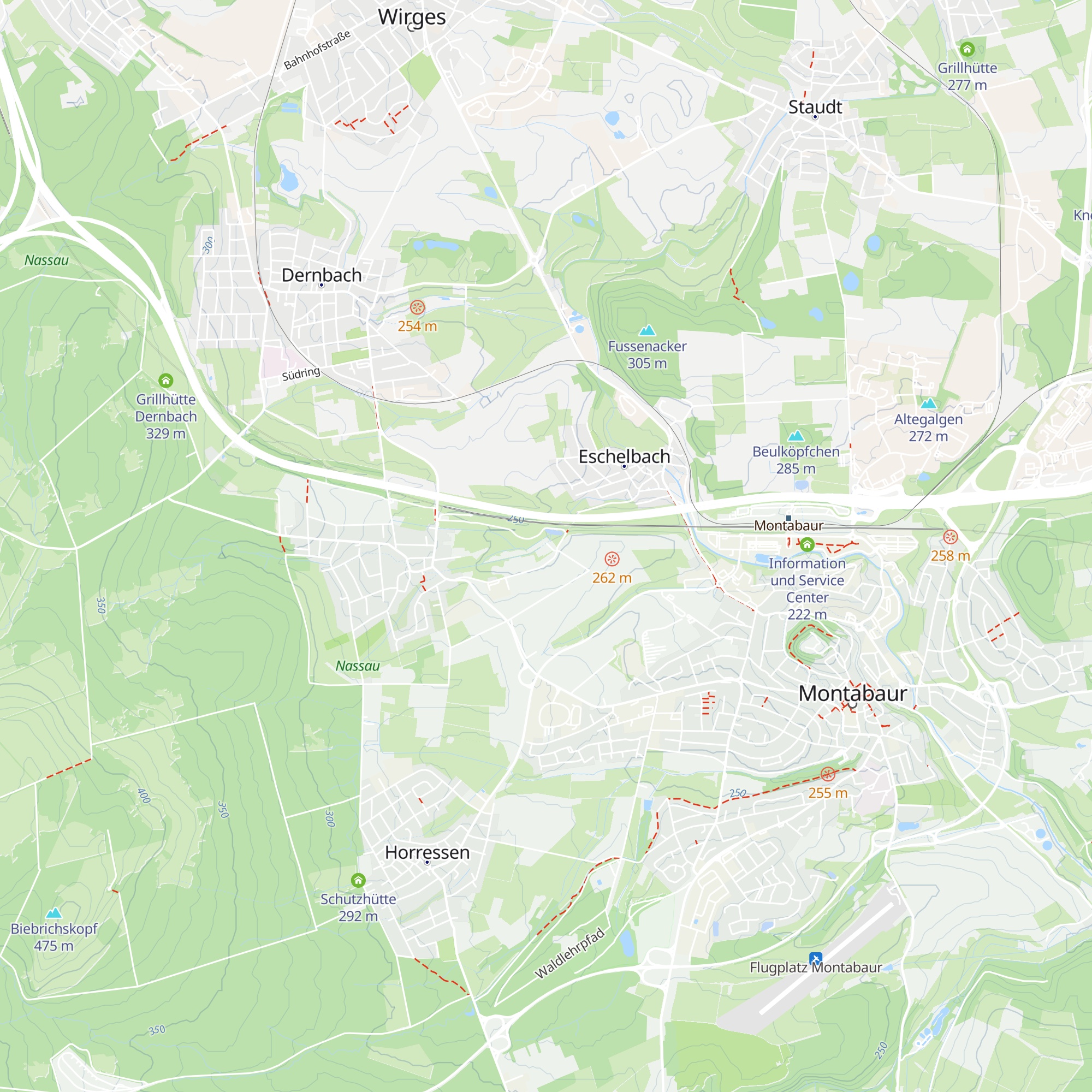 Hüttenmühle map