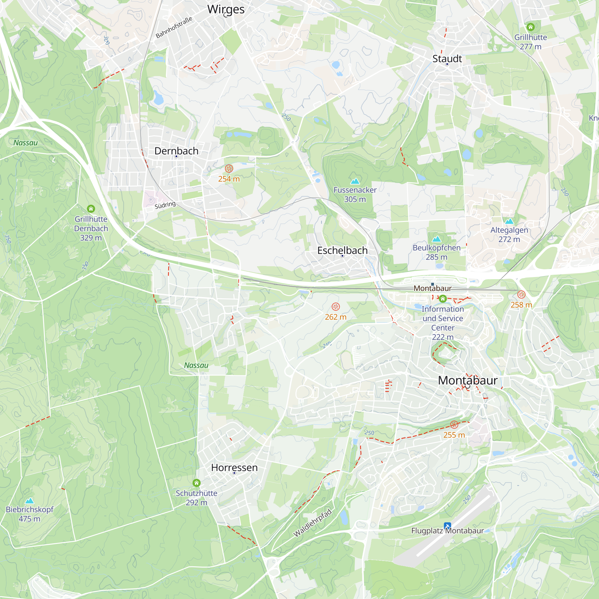 Hüttenmühle map