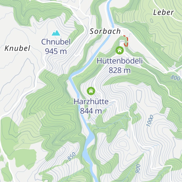 Map of Harzhütte