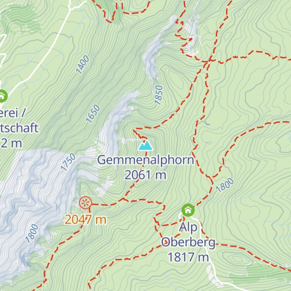 Map of Gemmenalphorn