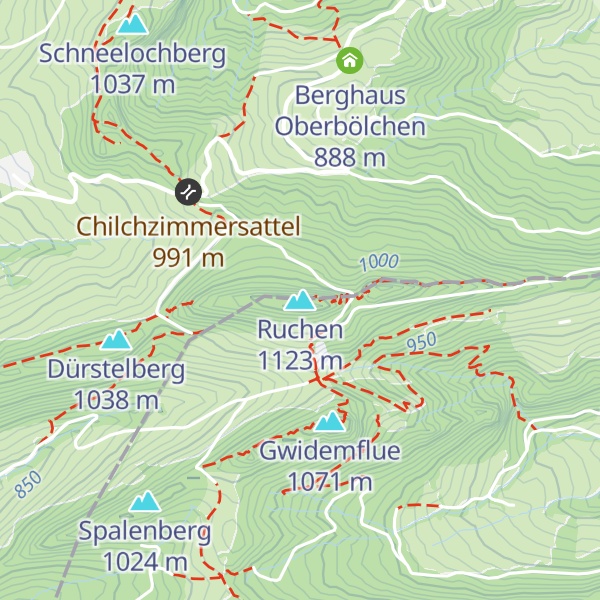 Map of Ruchen