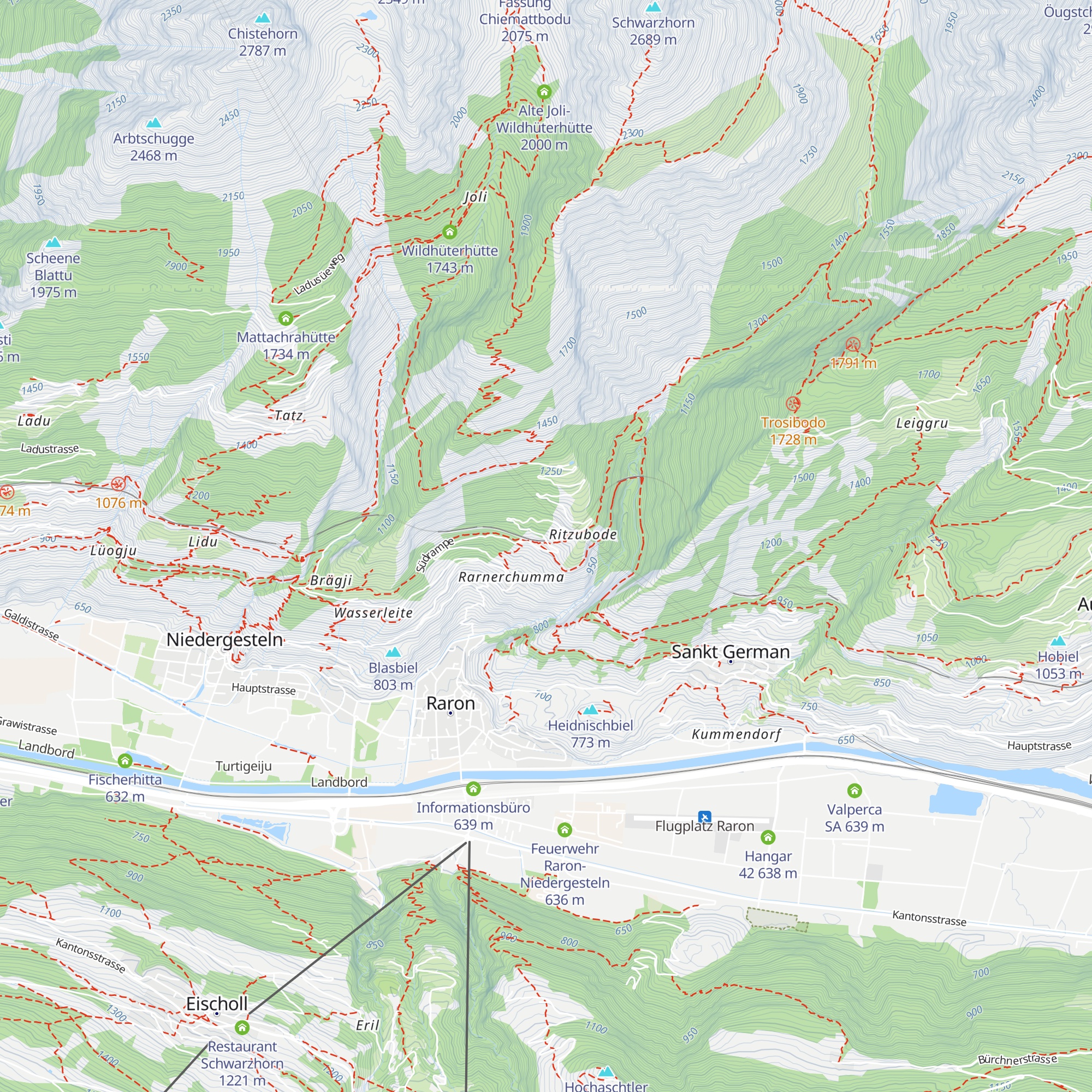 Bärgbeizi Rarnerchumma map