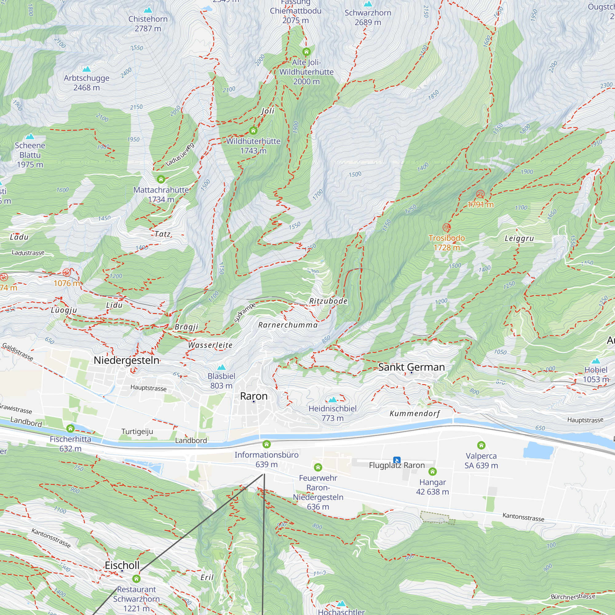 Bärgbeizi Rarnerchumma map