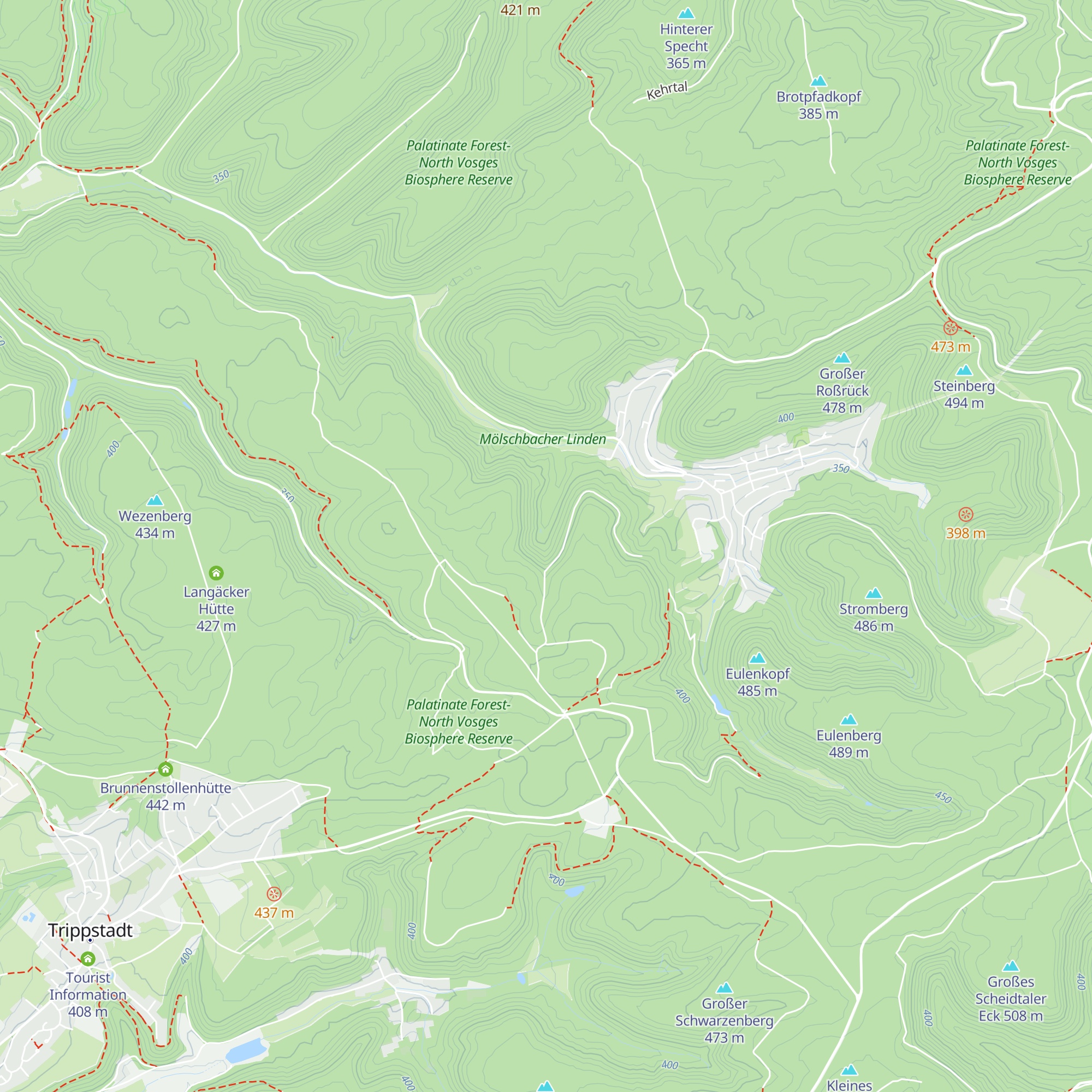 Saudentalhütte map