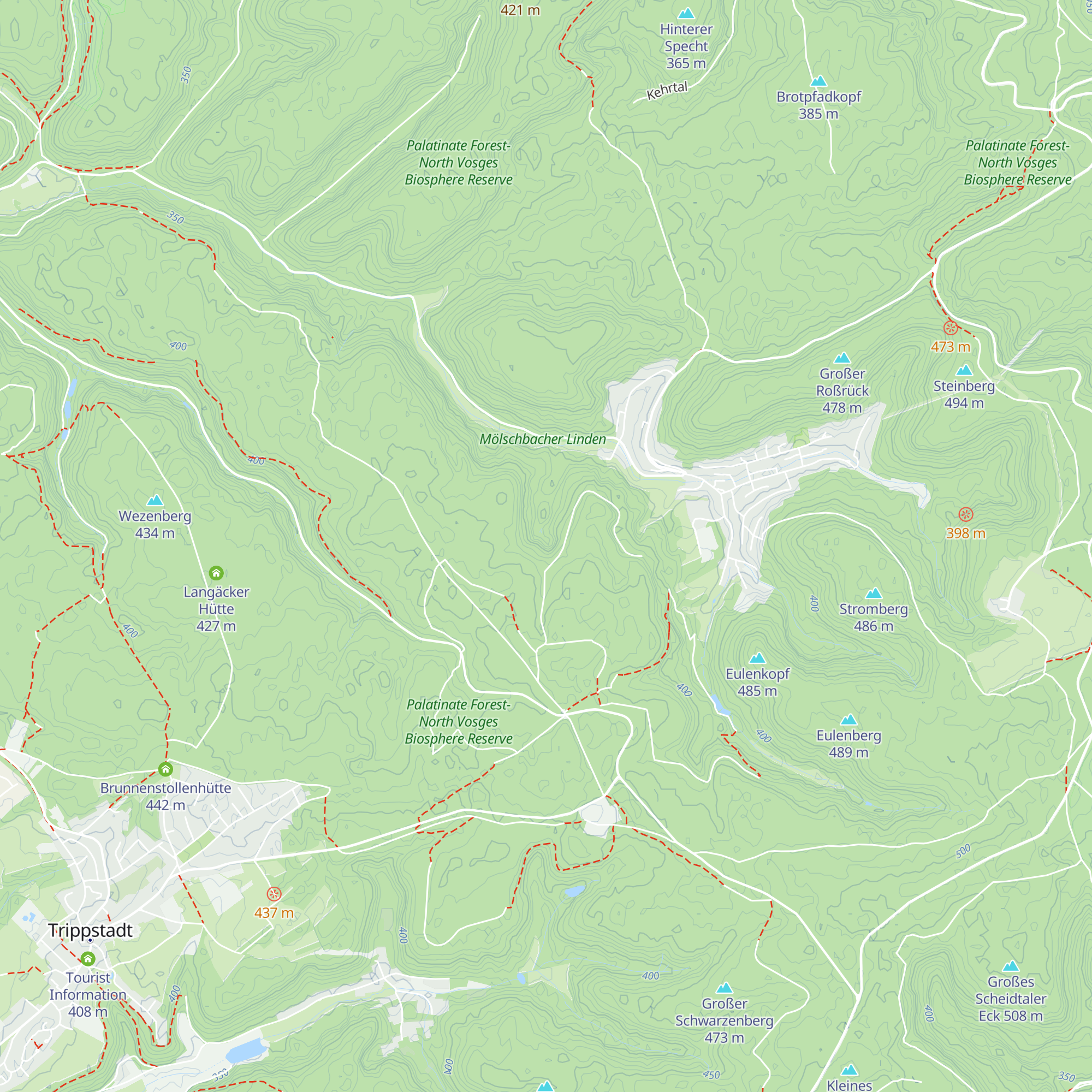 Saudentalhütte map