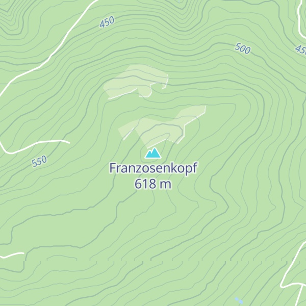 Map of Franzosenkopf