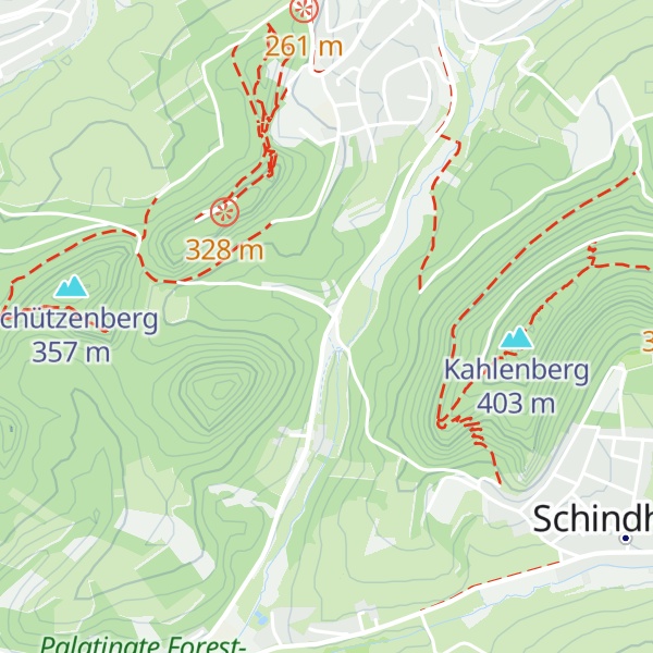 Map of Brennofen Ziegelhütte