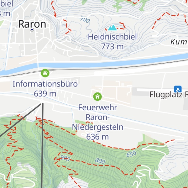 Map of Raiffeisen Arena