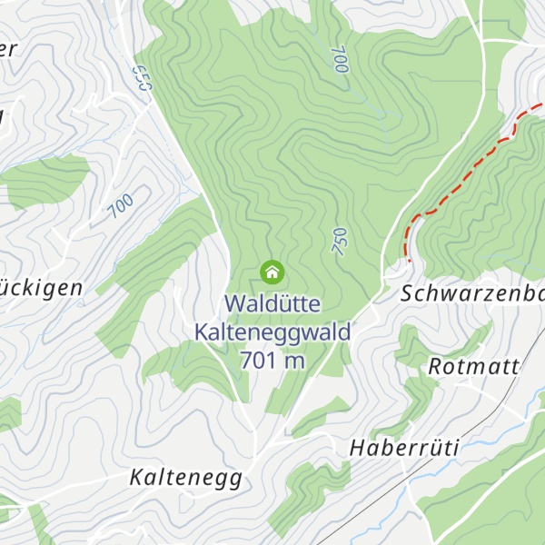 Map of Waldütte Kalteneggwald