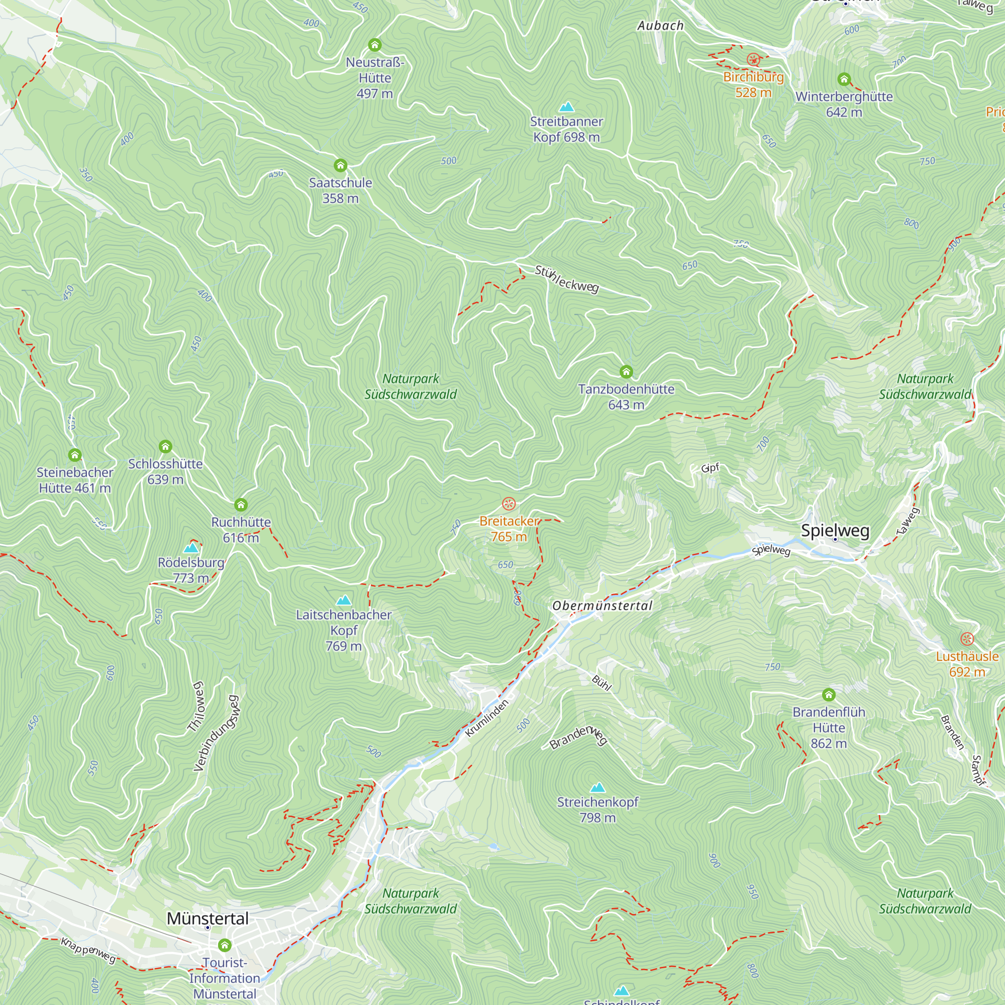 Breitackerhütte map