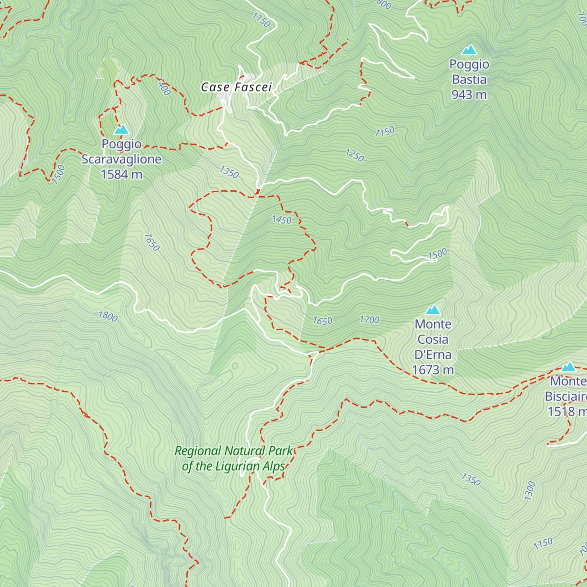 Rifugio Alpe Pian Latte map